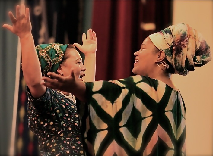 Amikaeyla Gaston teaching